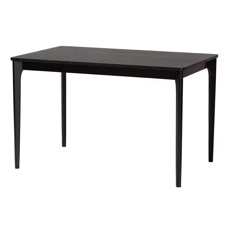 Ensemble de salle à manger 5 pièces en bois de style moderne du milieu du siècle Baxton Studio Dannell