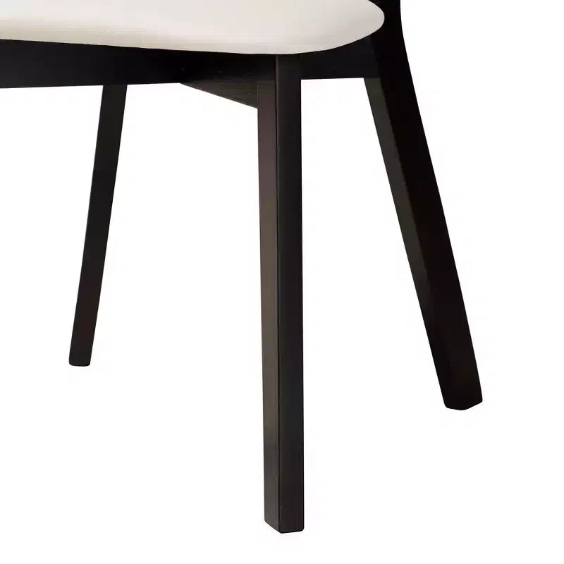 Ensemble de salle à manger 5 pièces en bois de style moderne du milieu du siècle Baxton Studio Dannell