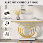 Console étroite et longue Lantine de 41 pouces