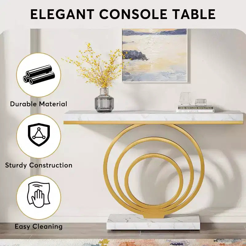 Console étroite et longue Lantine de 41 pouces