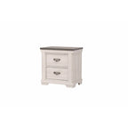 Chambre à coucher 6 pièces Candra crème et marron