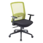 LeisureMod Ingram - Chaise de bureau ergonomique, Chaise de bureau pivotante réglable en hauteur avec support lombaire et fonction d'inclinaison, Chaise d'ordinateur confortable 8 heures pour le bureau