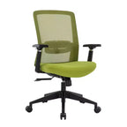 LeisureMod Ingram - Chaise de bureau ergonomique, Chaise de bureau pivotante réglable en hauteur avec support lombaire et fonction d'inclinaison, Chaise d'ordinateur confortable 8 heures pour le bureau