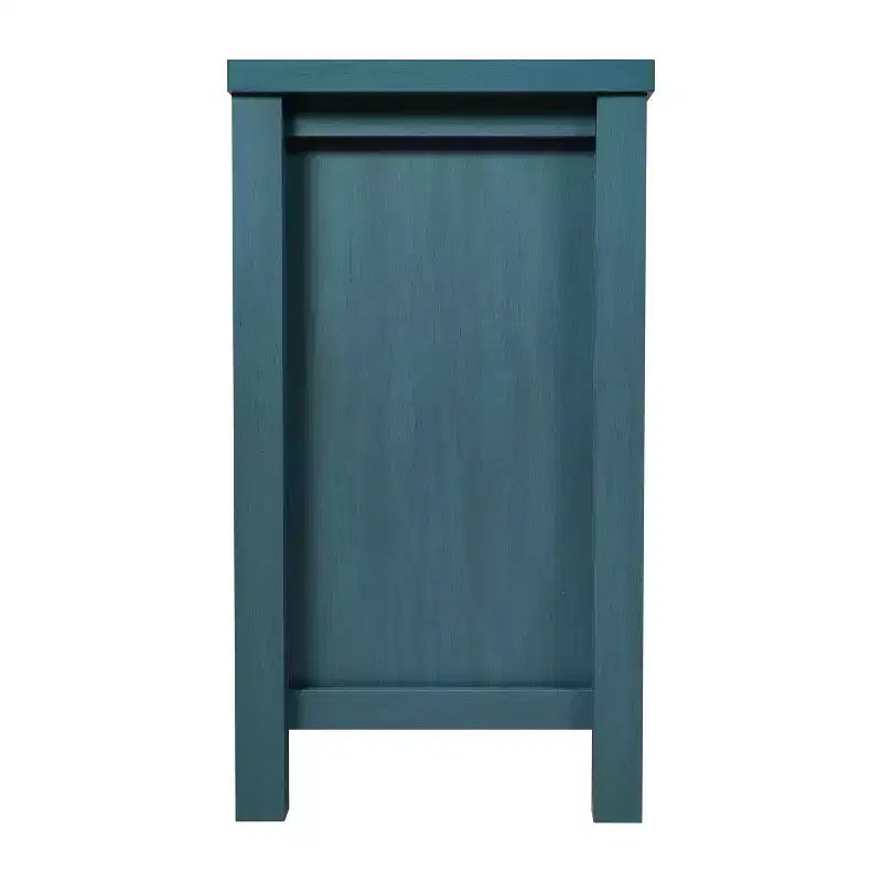 Buffet/Bahut de Rangement en Bois Manufacturé Emma et Oliver pour Cuisine/Salle à Manger avec Étagère Ouverte, 2 Tiroirs et 2 Portes en Verre Trempé