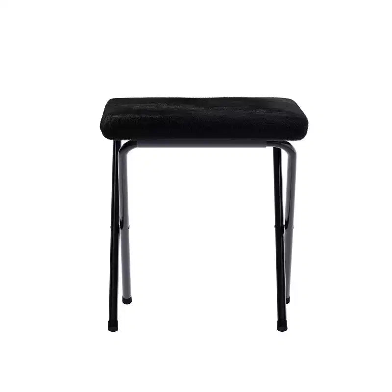 Fauteuil lune pliable et ottoman surdimensionnés Emma et Oliver pour dortoir, chambre à coucher