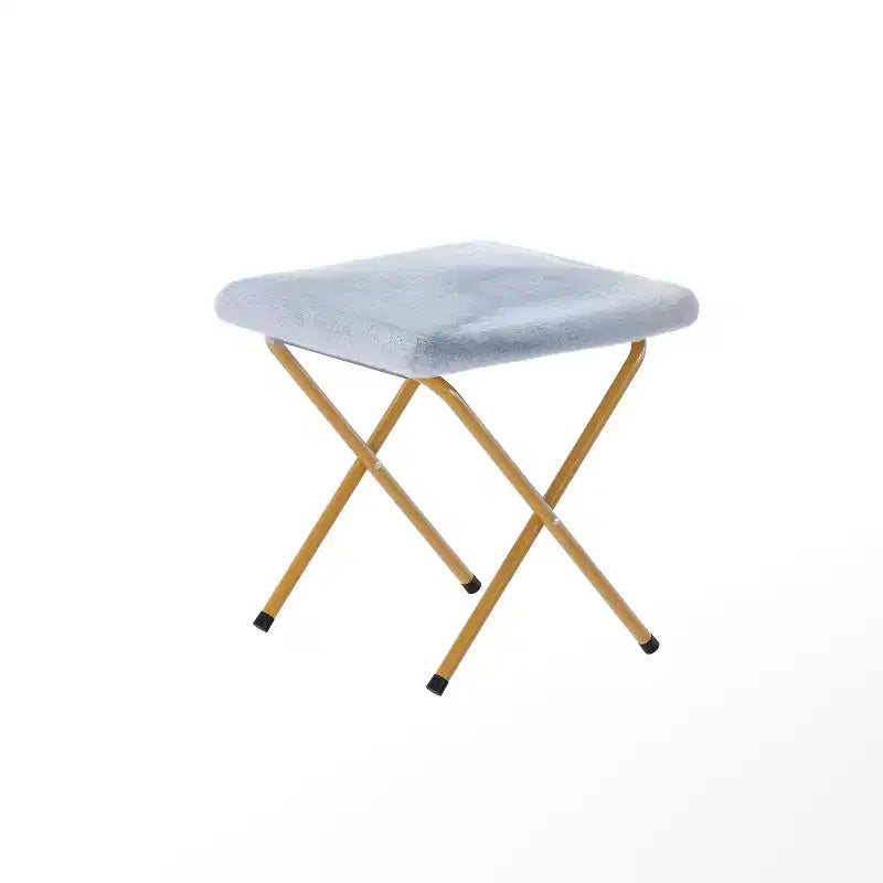 Fauteuil lune pliable et ottoman surdimensionnés Emma et Oliver pour dortoir, chambre à coucher