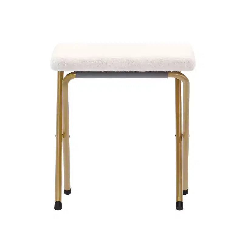 Fauteuil lune pliable et ottoman surdimensionnés Emma et Oliver pour dortoir, chambre à coucher