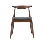 Chaises de salle à manger modernes du milieu du siècle Francie (lot de 2) par Christopher Knight Home - 20,50 L x 20,25 P x 29,75 H
