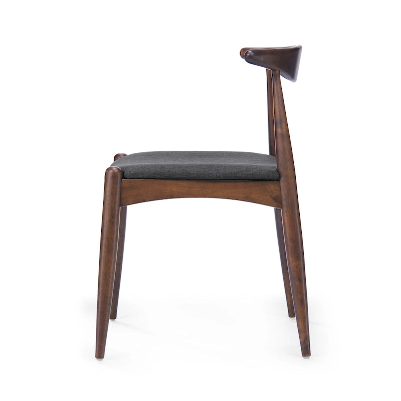 Chaises de salle à manger modernes du milieu du siècle Francie (lot de 2) par Christopher Knight Home - 20,50 L x 20,25 P x 29,75 H