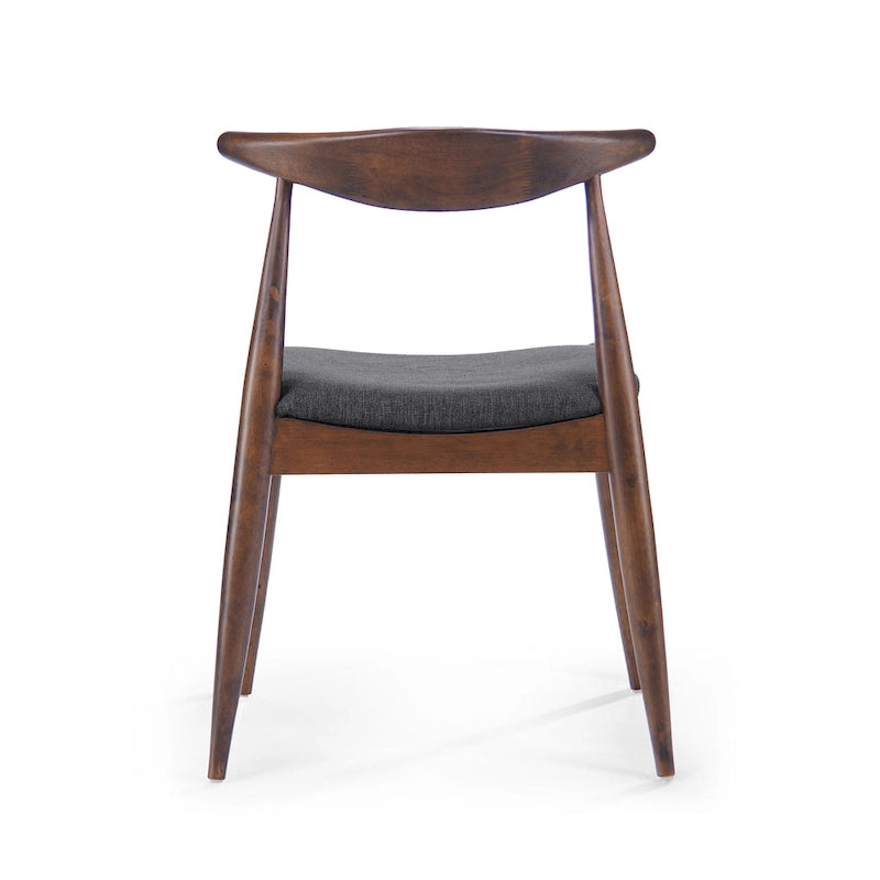 Chaises de salle à manger modernes du milieu du siècle Francie (lot de 2) par Christopher Knight Home - 20,50 L x 20,25 P x 29,75 H