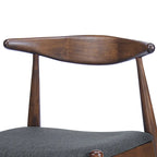 Chaises de salle à manger modernes du milieu du siècle Francie (lot de 2) par Christopher Knight Home - 20,50 L x 20,25 P x 29,75 H