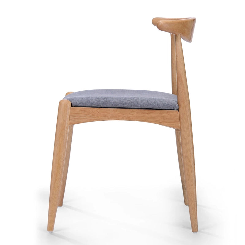 Chaises de salle à manger modernes du milieu du siècle Francie (lot de 2) par Christopher Knight Home - 20,50 L x 20,25 P x 29,75 H