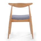 Chaises de salle à manger modernes du milieu du siècle Francie (lot de 2) par Christopher Knight Home - 20,50 L x 20,25 P x 29,75 H