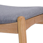 Chaises de salle à manger modernes du milieu du siècle Francie (lot de 2) par Christopher Knight Home - 20,50 L x 20,25 P x 29,75 H