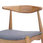 Chaises de salle à manger modernes du milieu du siècle Francie (lot de 2) par Christopher Knight Home - 20,50 L x 20,25 P x 29,75 H