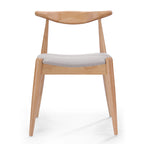 Chaises de salle à manger modernes du milieu du siècle Francie (lot de 2) par Christopher Knight Home - 20,50 L x 20,25 P x 29,75 H