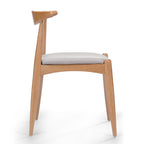 Chaises de salle à manger modernes du milieu du siècle Francie (lot de 2) par Christopher Knight Home - 20,50 L x 20,25 P x 29,75 H