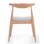 Chaises de salle à manger modernes du milieu du siècle Francie (lot de 2) par Christopher Knight Home - 20,50 L x 20,25 P x 29,75 H
