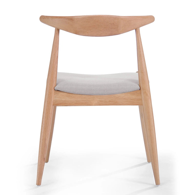 Chaises de salle à manger modernes du milieu du siècle Francie (lot de 2) par Christopher Knight Home - 20,50 L x 20,25 P x 29,75 H