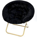 Fauteuil soucoupe Milliard Cozy X-Large en fausse fourrure