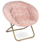 Fauteuil soucoupe Milliard Cozy X-Large en fausse fourrure