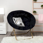 Fauteuil soucoupe Milliard Cozy X-Large en fausse fourrure