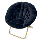 Fauteuil soucoupe Milliard Cozy X-Large en fausse fourrure