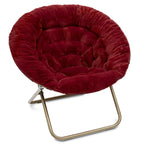 Fauteuil soucoupe Milliard Cozy X-Large en fausse fourrure