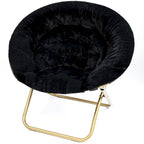 Fauteuil soucoupe Milliard Cozy X-Large en fausse fourrure