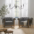 Fauteuils en tissu Voll (ensemble de 2) par Christopher Knight Home