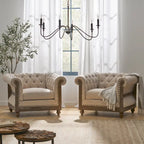 Fauteuils en tissu Voll (ensemble de 2) par Christopher Knight Home