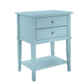 Table d'appoint avec 2 tiroirs Avenue Greene Bantum
