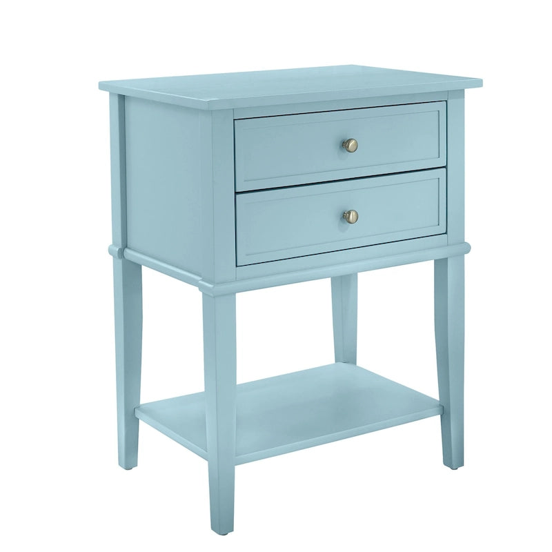 Table d'appoint avec 2 tiroirs Avenue Greene Bantum