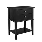 Table d'appoint avec 2 tiroirs Avenue Greene Bantum