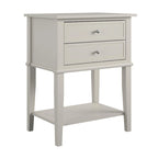 Table d'appoint avec 2 tiroirs Avenue Greene Bantum
