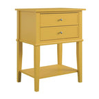 Table d'appoint avec 2 tiroirs Avenue Greene Bantum
