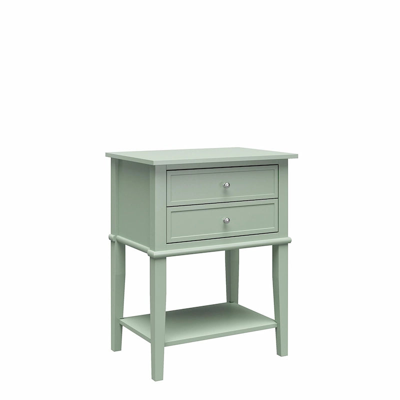 Table d'appoint avec 2 tiroirs Avenue Greene Bantum
