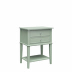 Table d'appoint avec 2 tiroirs Avenue Greene Bantum