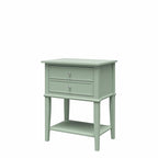 Table d'appoint avec 2 tiroirs Avenue Greene Bantum