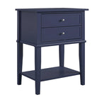 Table d'appoint avec 2 tiroirs Avenue Greene Bantum
