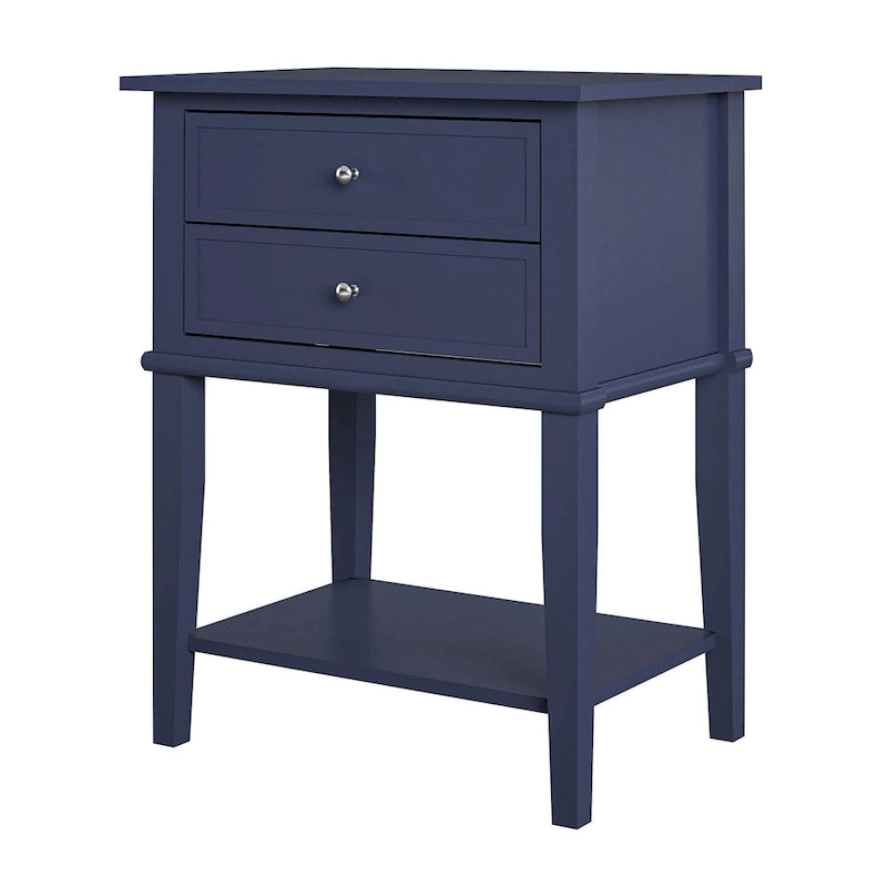 Table d'appoint avec 2 tiroirs Avenue Greene Bantum