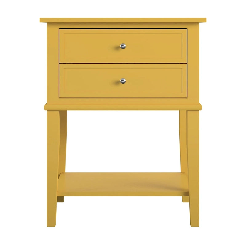 Table d'appoint avec 2 tiroirs Avenue Greene Bantum