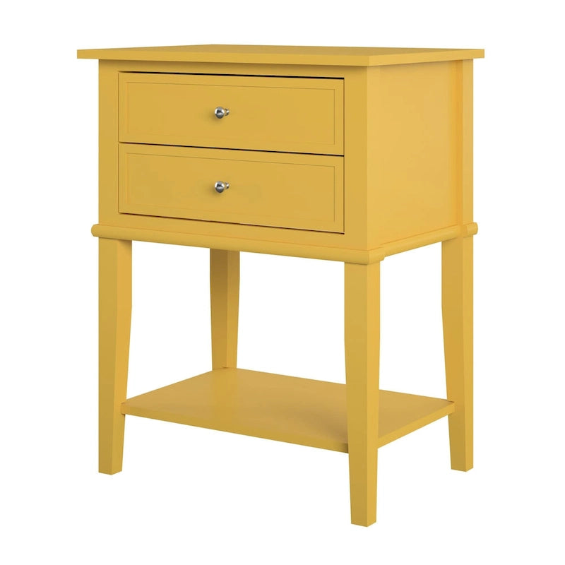 Table d'appoint avec 2 tiroirs Avenue Greene Bantum