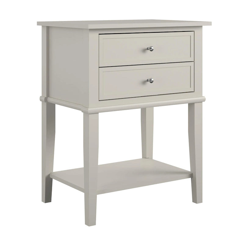 Table d'appoint avec 2 tiroirs Avenue Greene Bantum