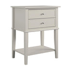 Table d'appoint avec 2 tiroirs Avenue Greene Bantum