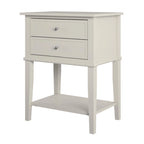 Table d'appoint avec 2 tiroirs Avenue Greene Bantum
