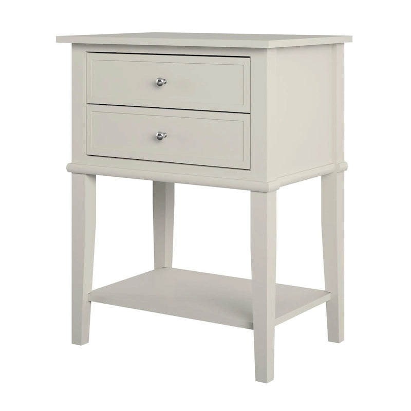 Table d'appoint avec 2 tiroirs Avenue Greene Bantum