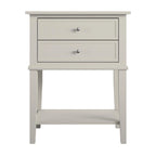 Table d'appoint avec 2 tiroirs Avenue Greene Bantum
