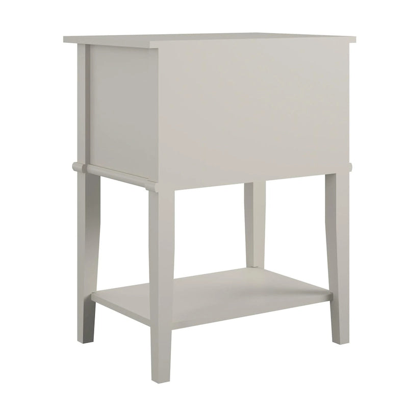 Table d'appoint avec 2 tiroirs Avenue Greene Bantum