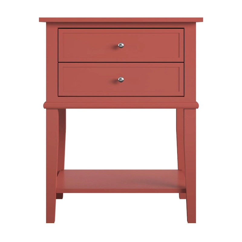 Table d'appoint avec 2 tiroirs Avenue Greene Bantum